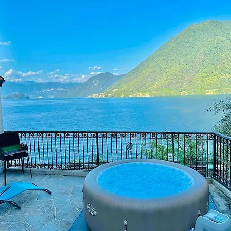 Rustico Con Idromassaggio Vista Lago * Brienno
